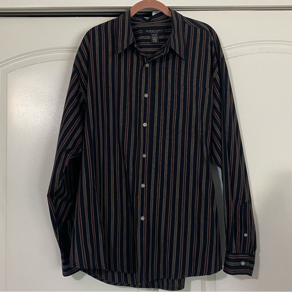Domani Platinum XXL Button Down Dress Shirt